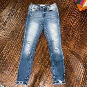 Kancan distressed skinny jean